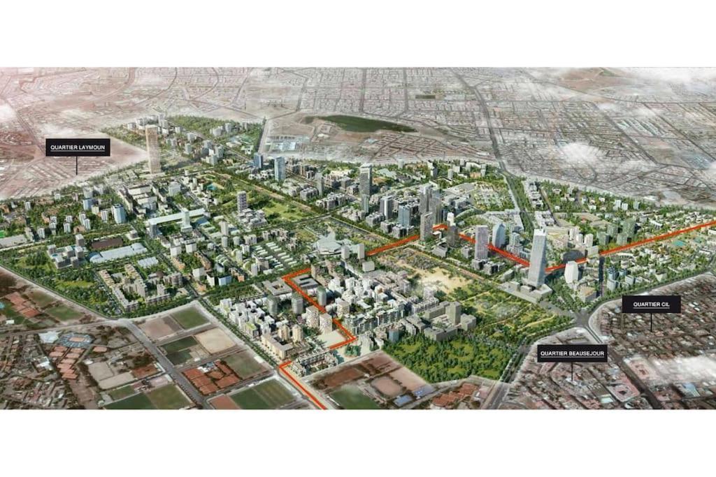 A 2 Minutes De Casa Finance City, Avec 2 Casablanca